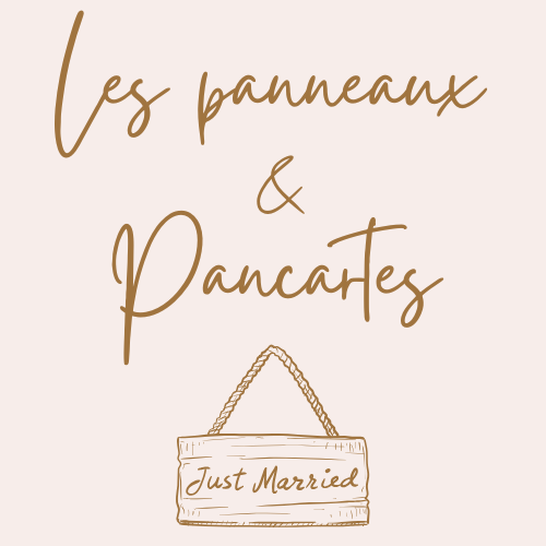 Panneaux directionnels mariage en location