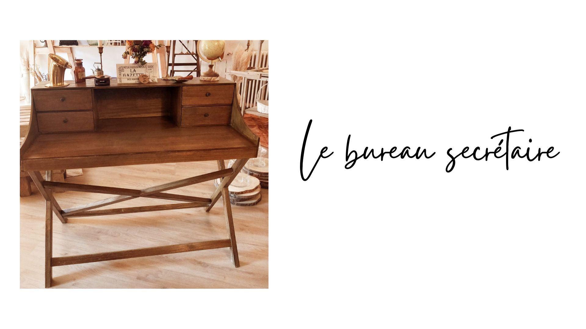 Bureau secrétaire en location Tiana Events