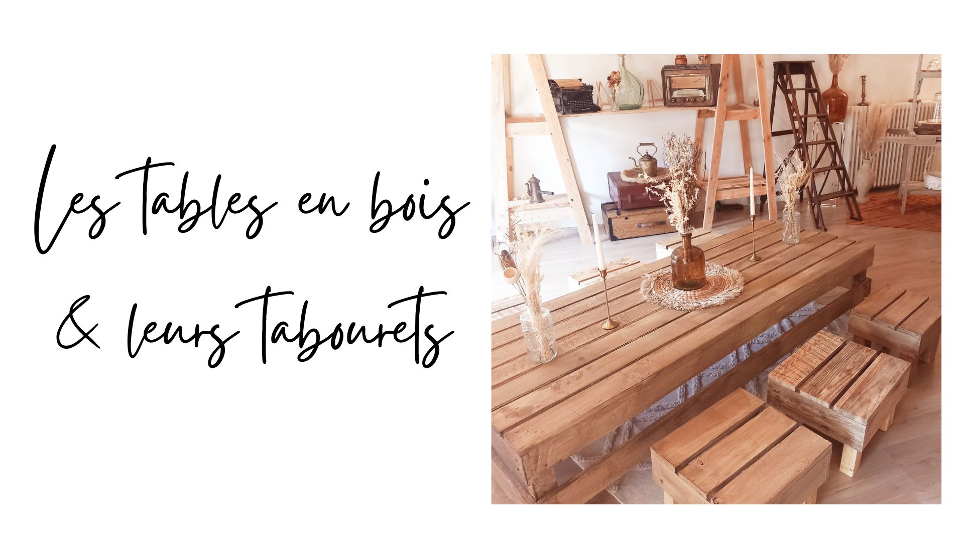les tables en bois pique nique en location