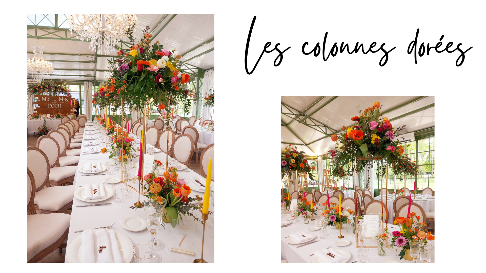 Set de table en rotin en location by tiana events