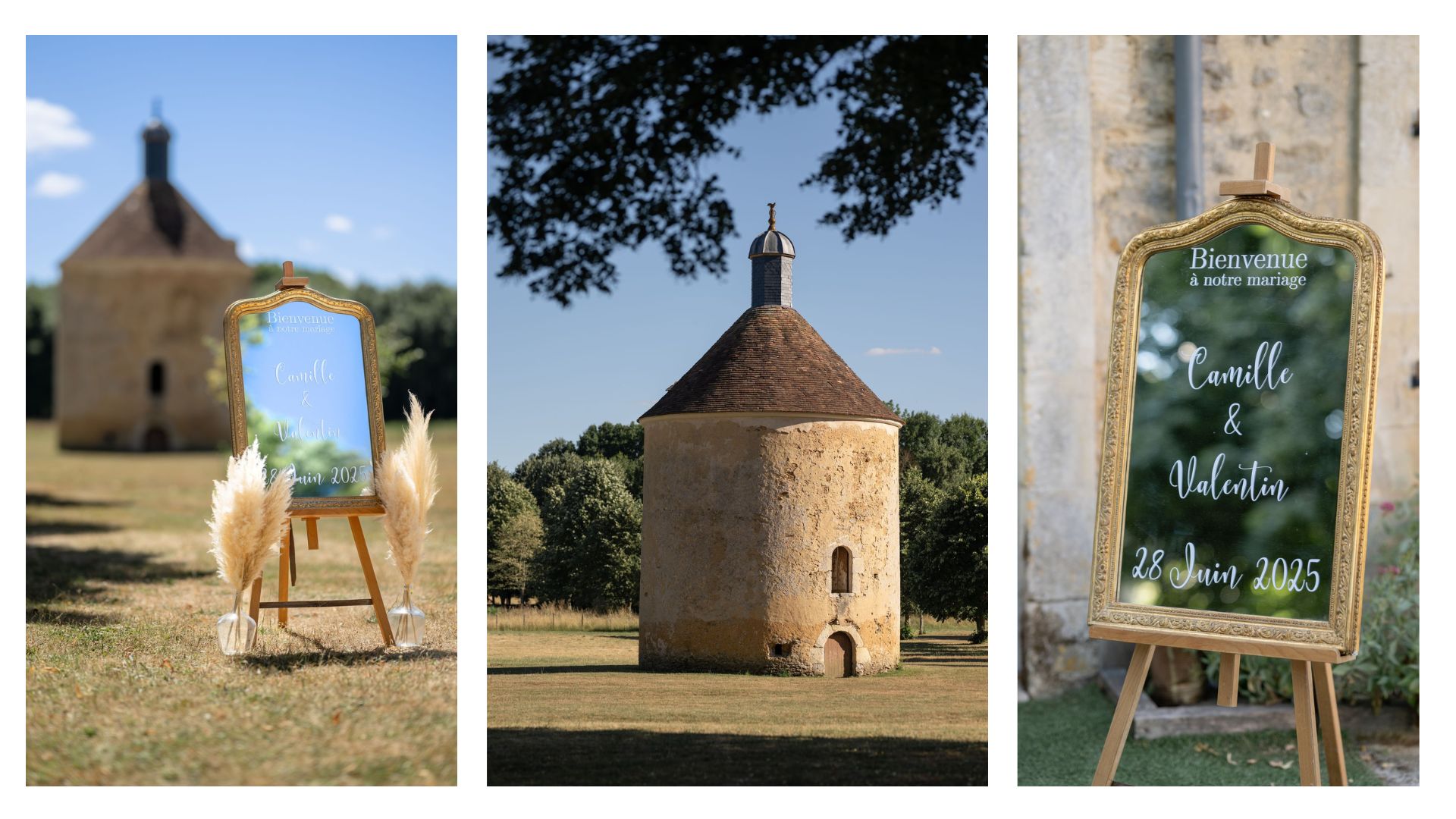 mariage château décoration tiana events