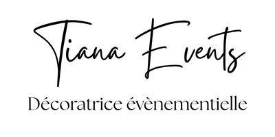 Logo tiana events décoration événementielle