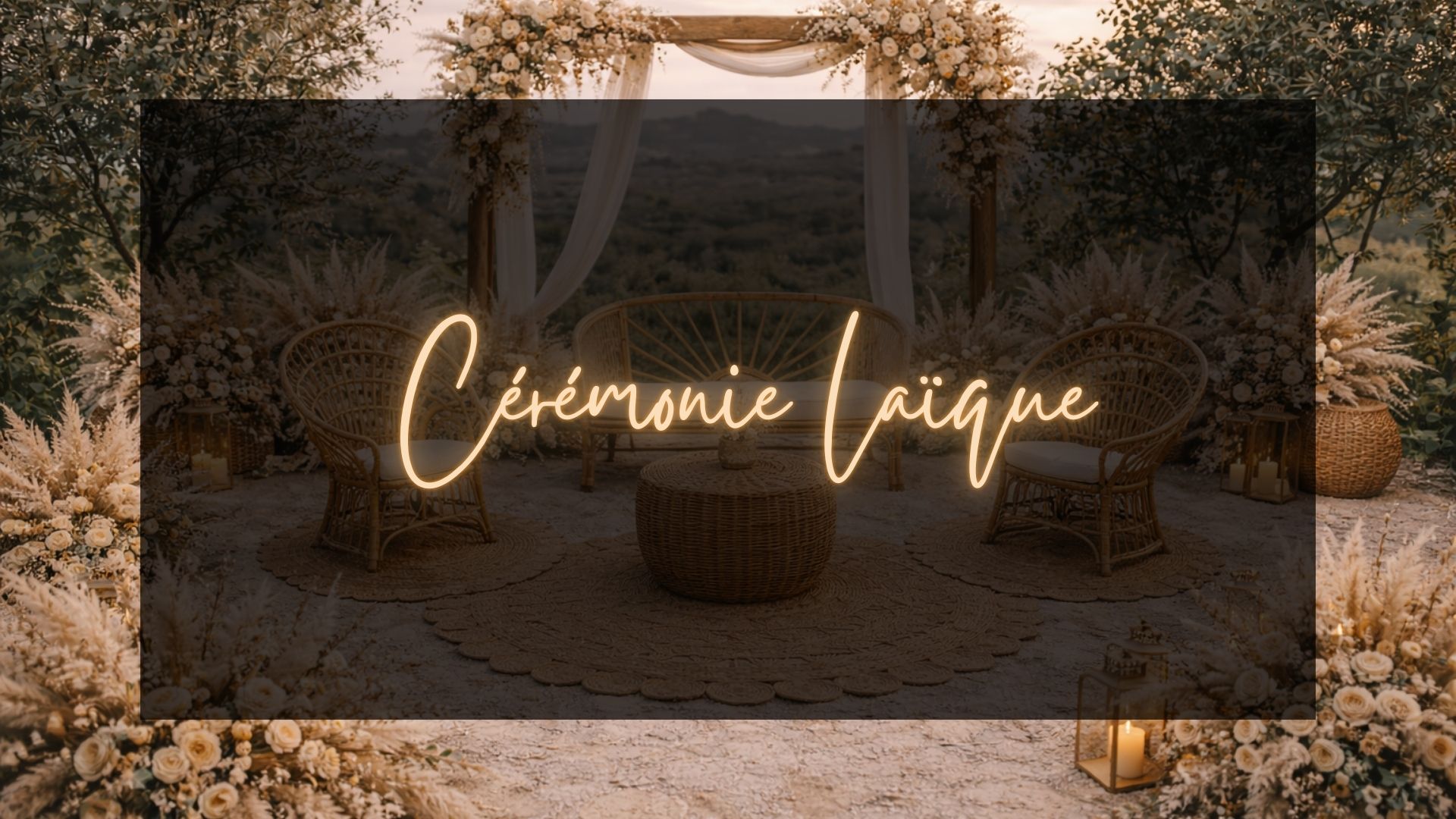 cérémonie Laïque agence tiana events