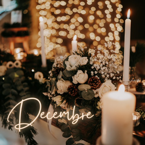 Table du mois de décembre tiana events