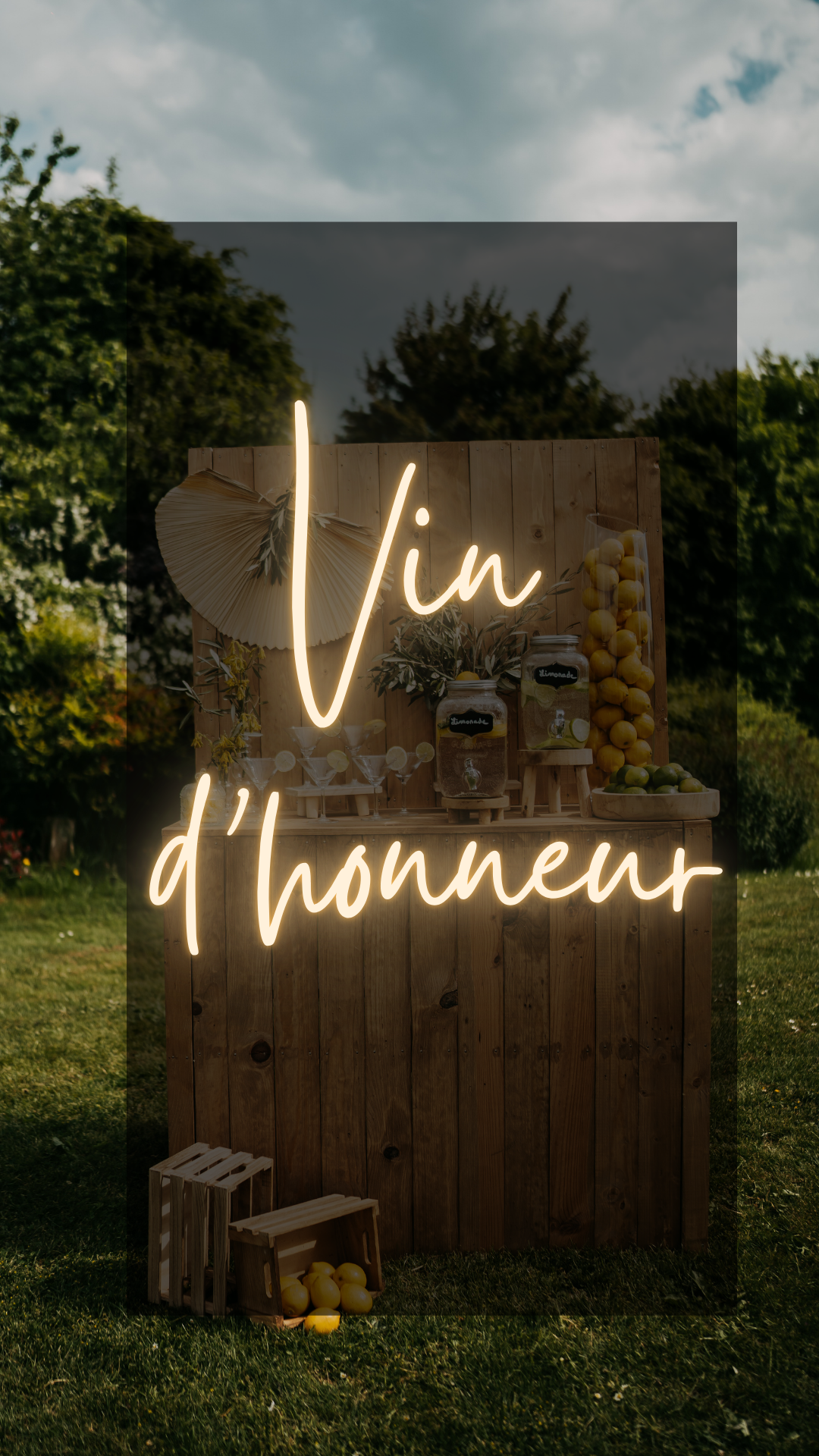 Location décoration vin d'honneur