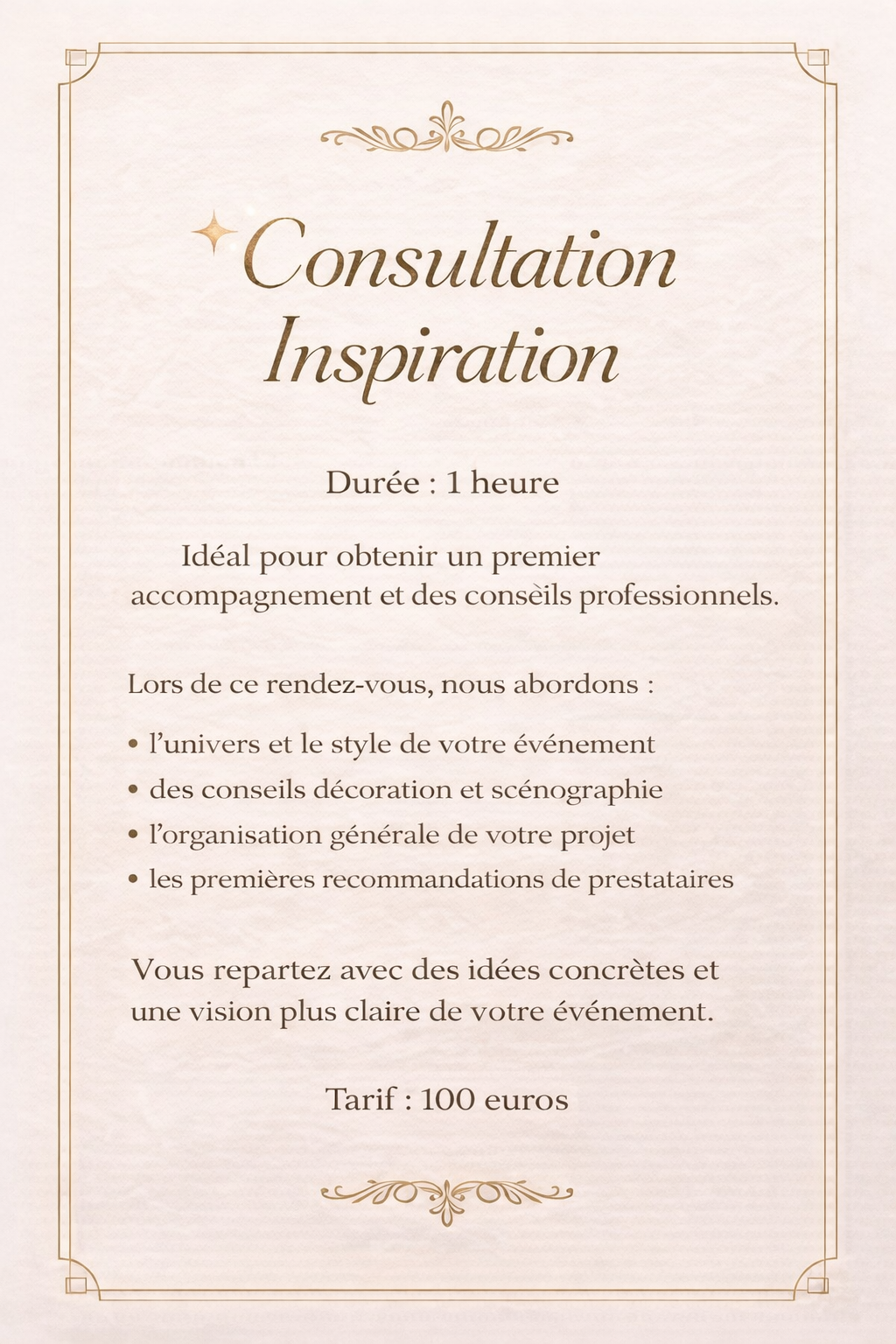 consultation inspiration 